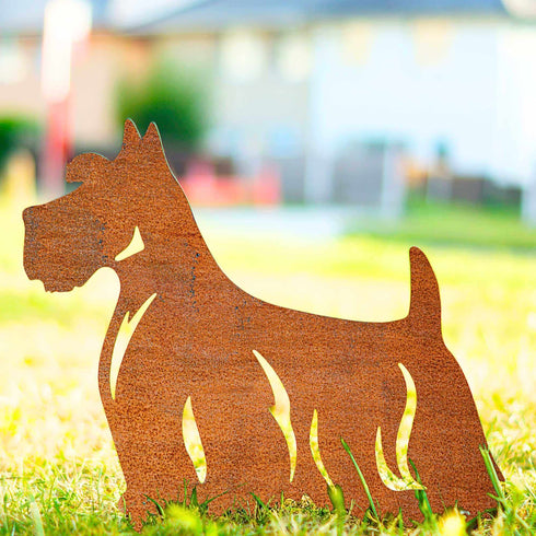 Scottish Terrier Garden Ornament Sculpture Dog Lover Owner Gift